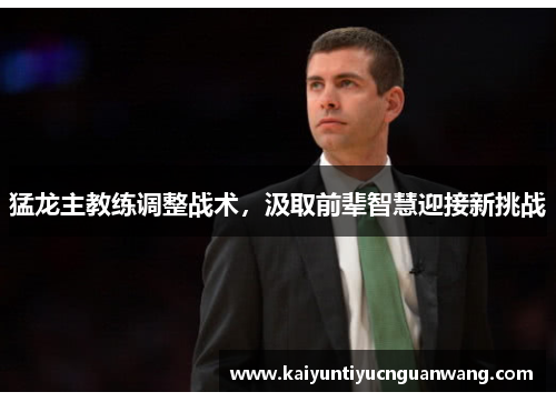 猛龙主教练调整战术，汲取前辈智慧迎接新挑战